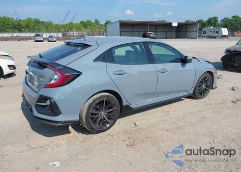 2021 Honda Civic Sport из США, поврежденный, VIN SHHFK7H48MU212073
